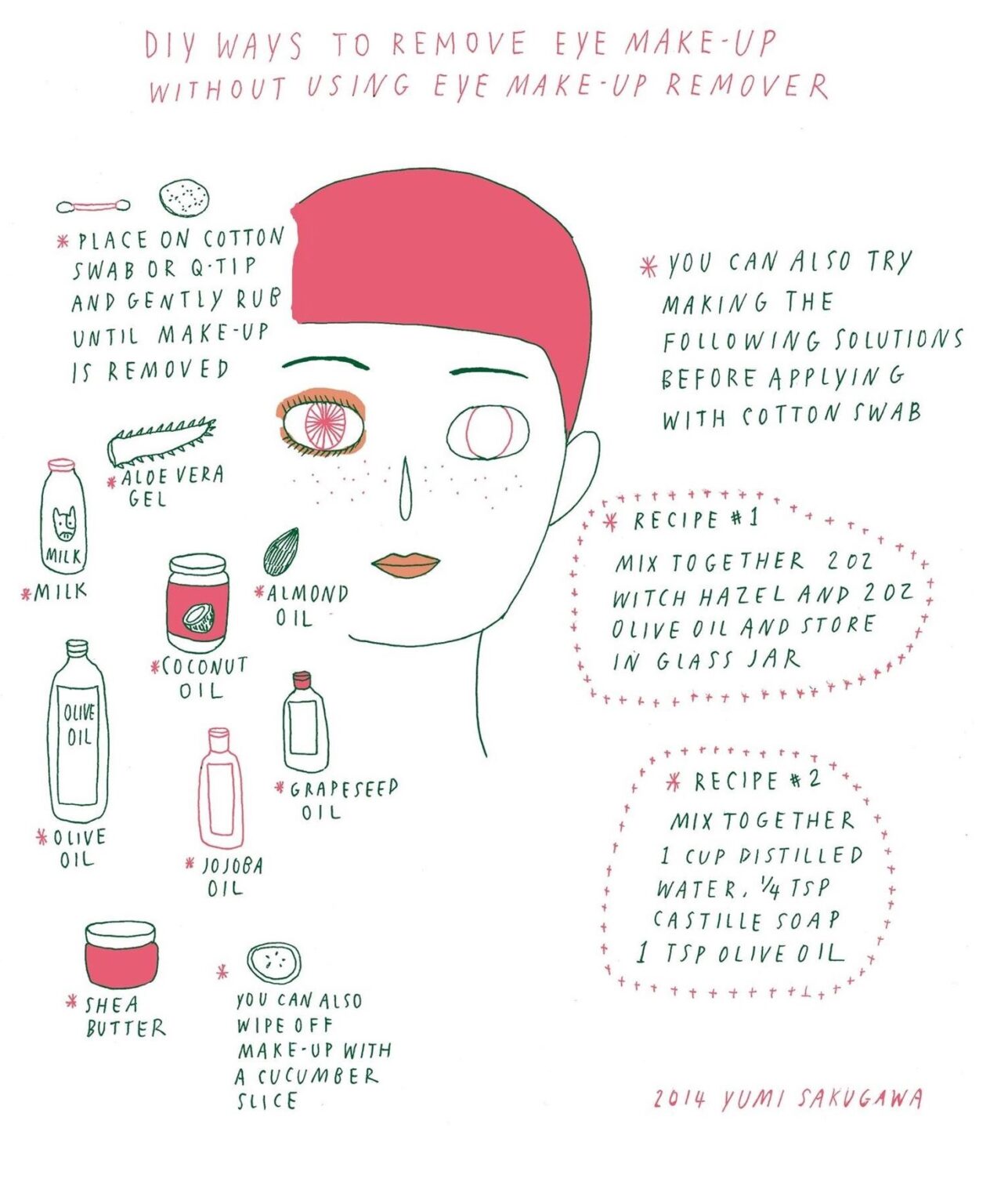 How to Remove Eye Makeup Women Magazine Eye make up Removal